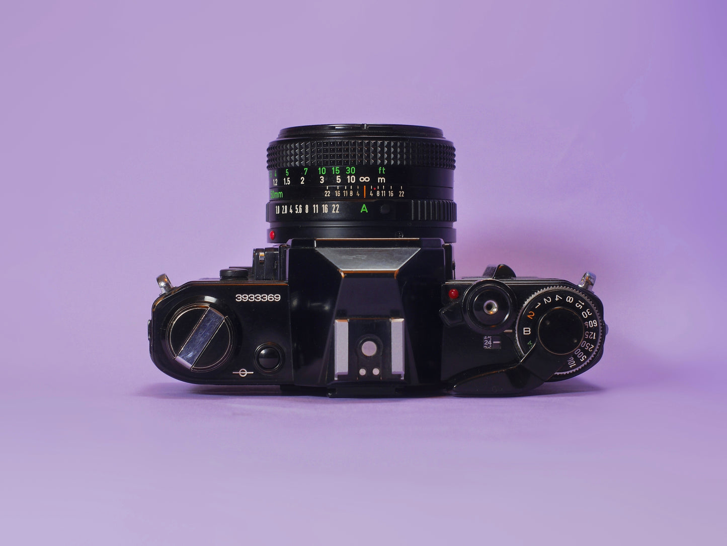 Canon AE-1 noir