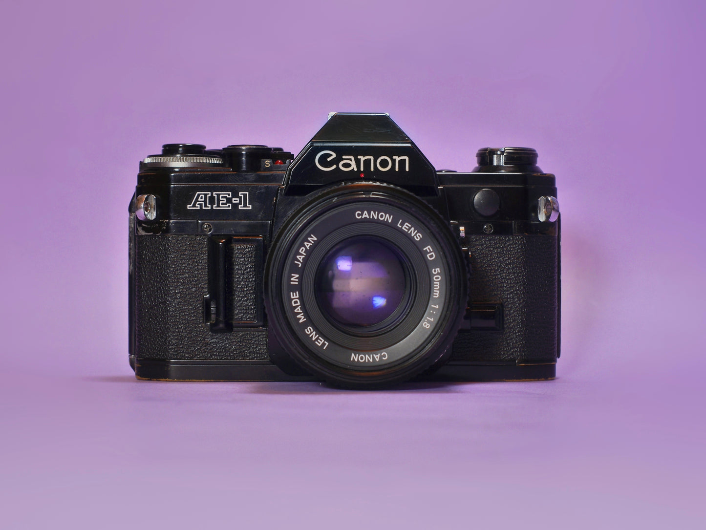Canon AE-1 noir