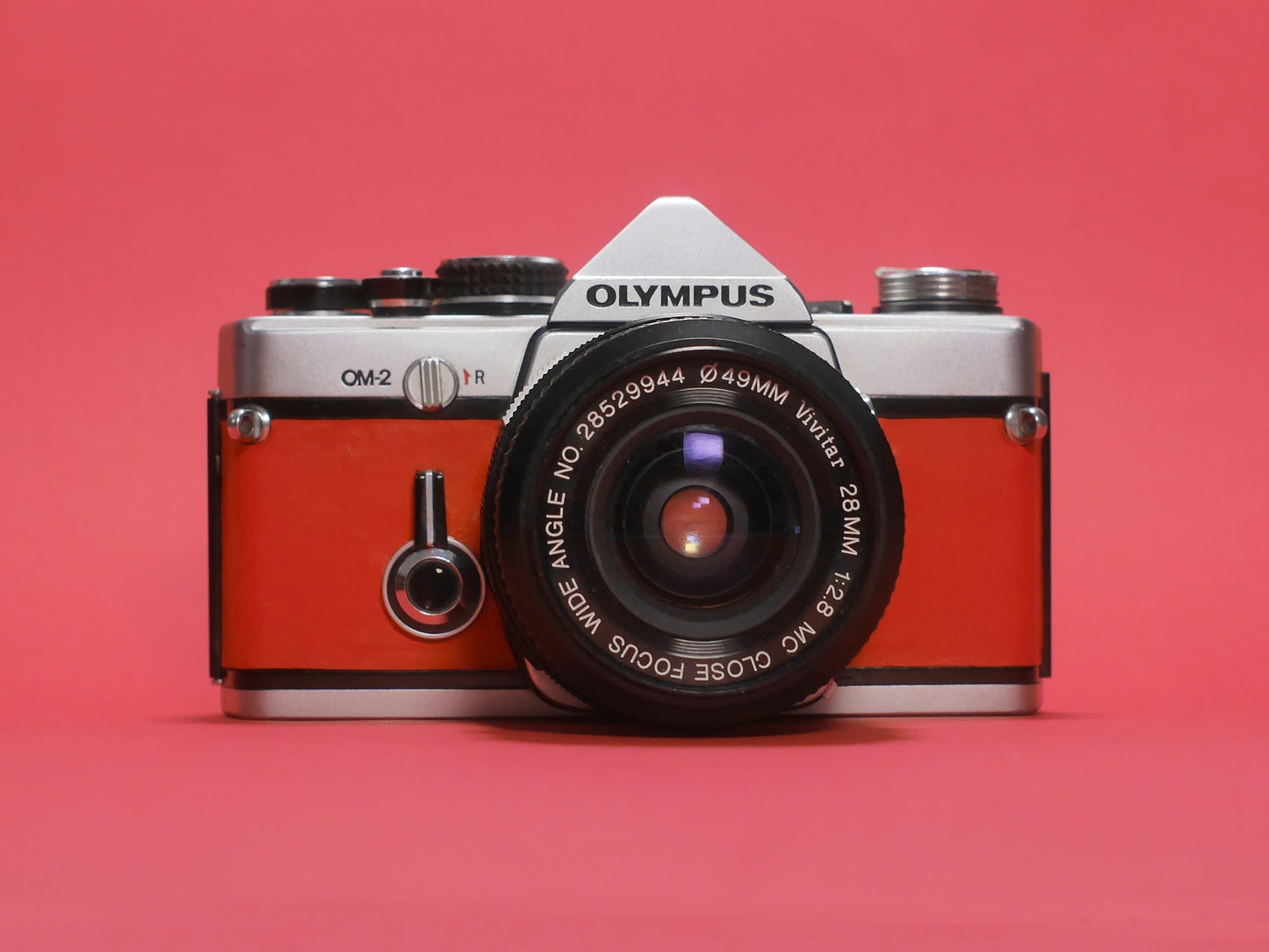 Olympus OM 2 - cuirette unique