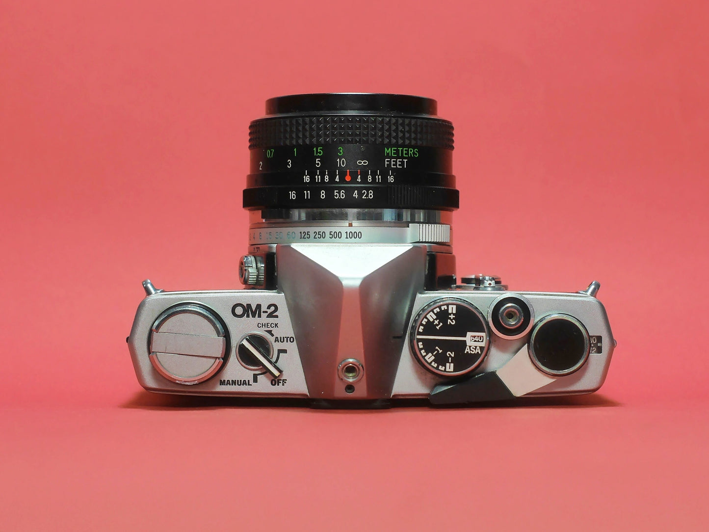 Olympus OM 2 - cuirette unique