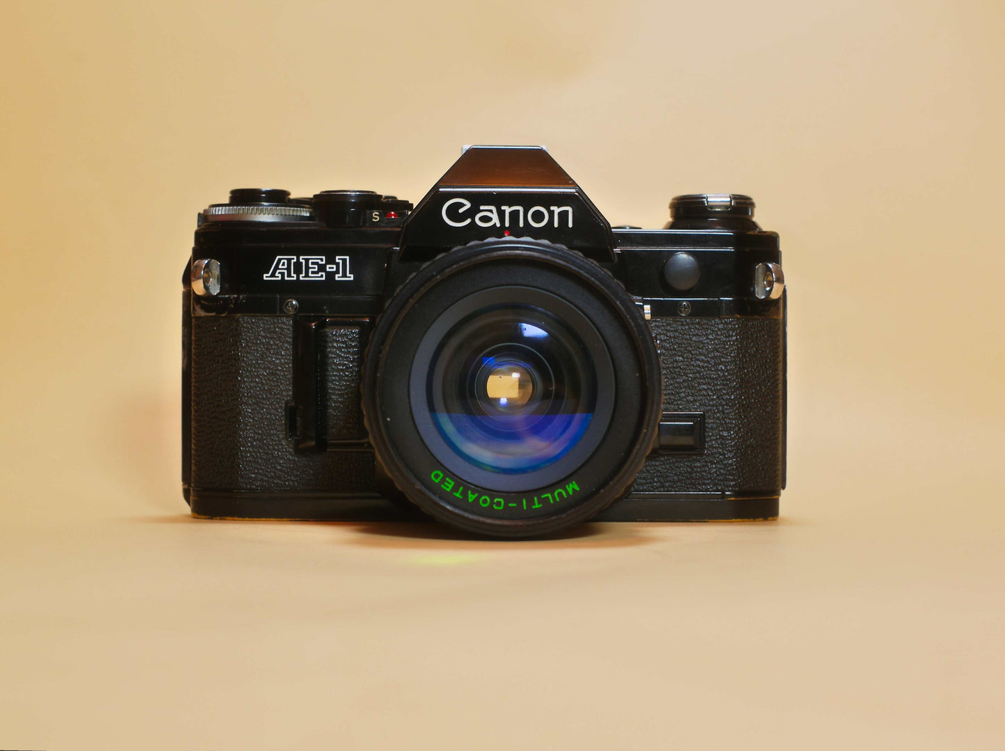 Canon AE-1 noir