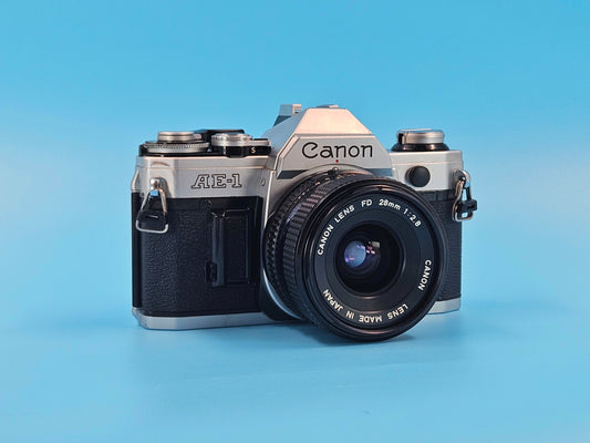 Canon AE-1 + Canon nFD 28mm