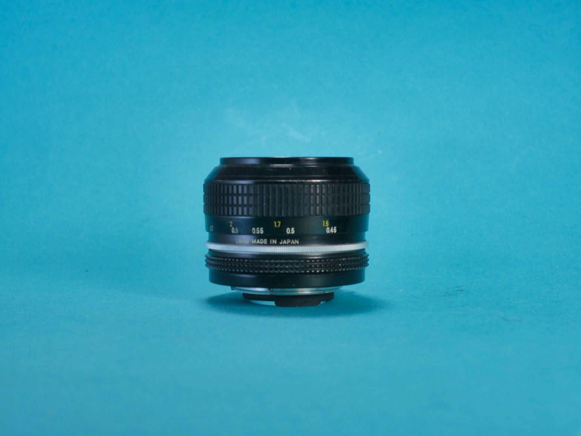 OBJECTIF NIKON NIKKOR -S AUTO F=50mm OUVERTURE 1:1.4 MONTURE MODIFIÉ AI BON ÉTAT OBJECTIF NIKON NIKKOR -S AUTO F=50mm OUVERTURE 1:1.4 MONTURE MODIFIÉ AI BON ÉTAT